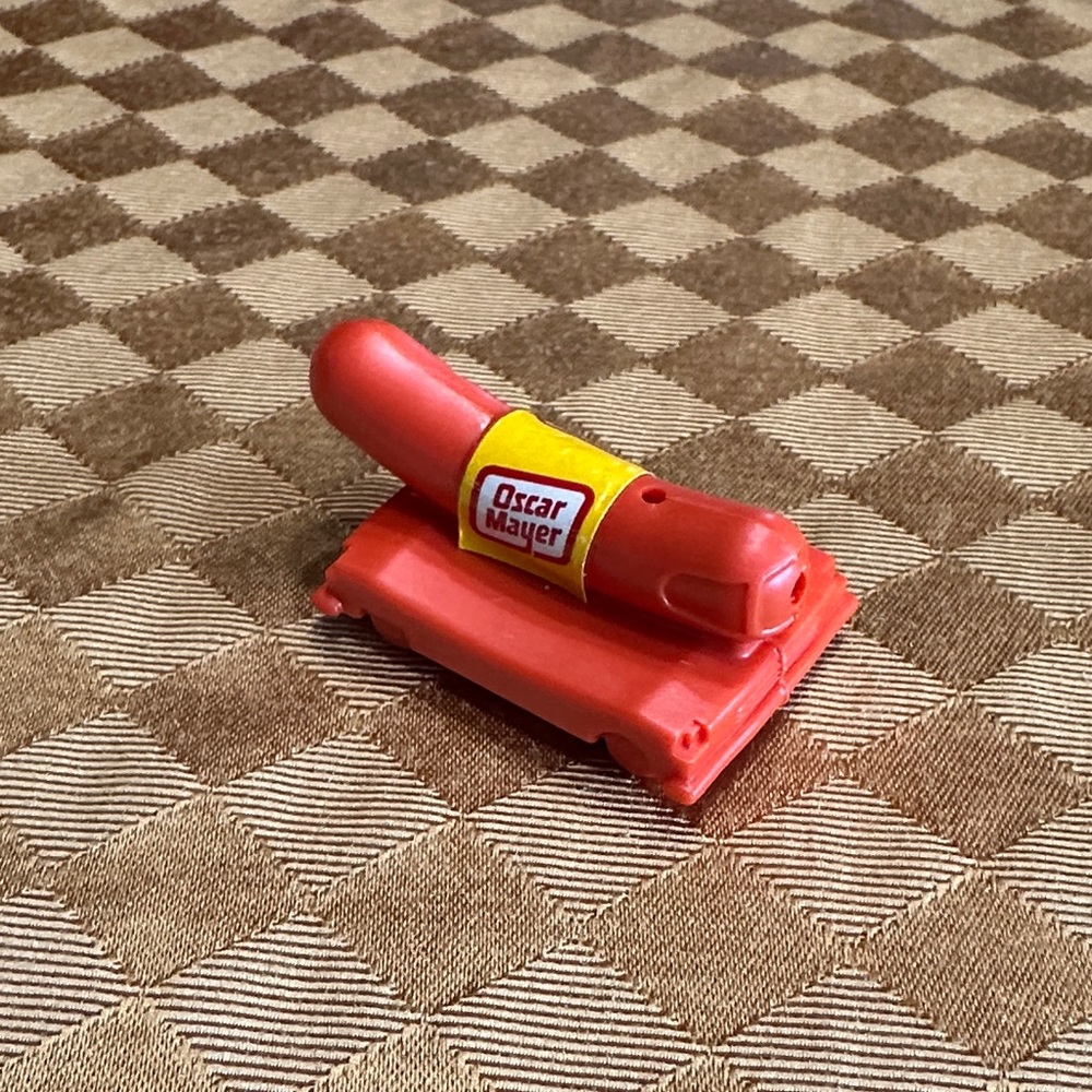 Vintage Oscar Mayer Wienermobile Hot Dog Car‎ Whistle Toy Promo Collectible